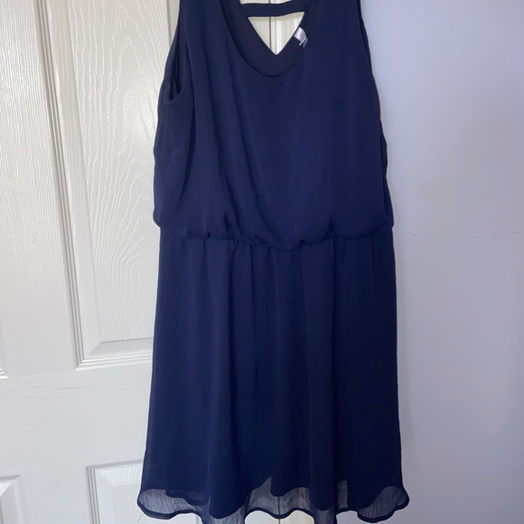 Mini blue dress - Picture 1 of 3